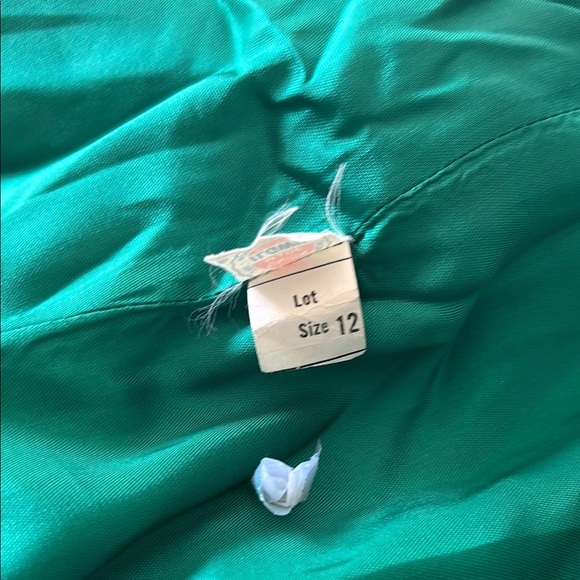 Michelle Stuart Emerald Green Textile - Picture 4 of 6